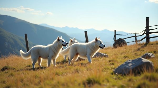 L'élevage responsable de bergers blancs suisses en france